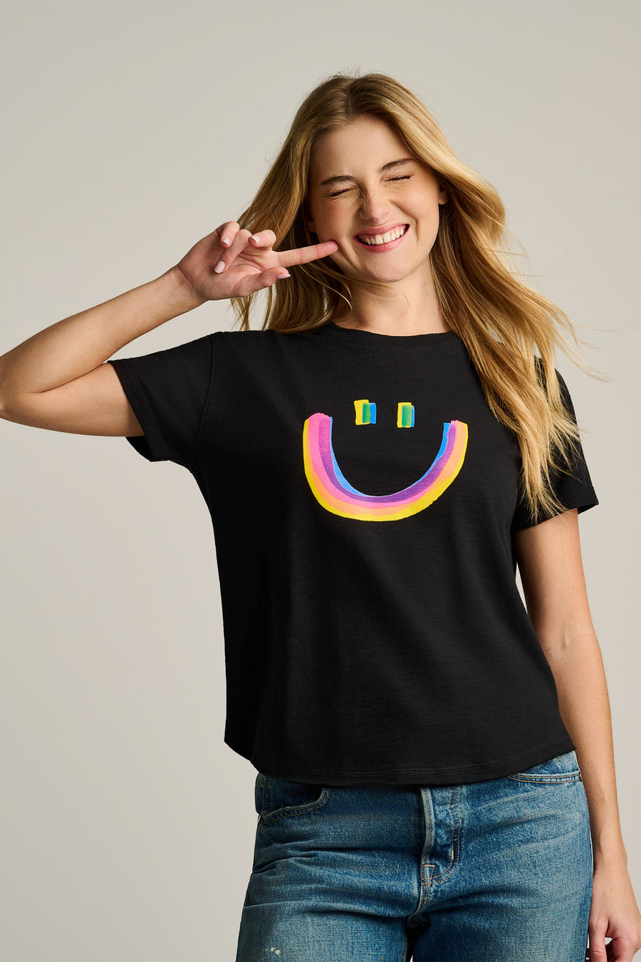 ALL SMILES COTTON T-SHIRT