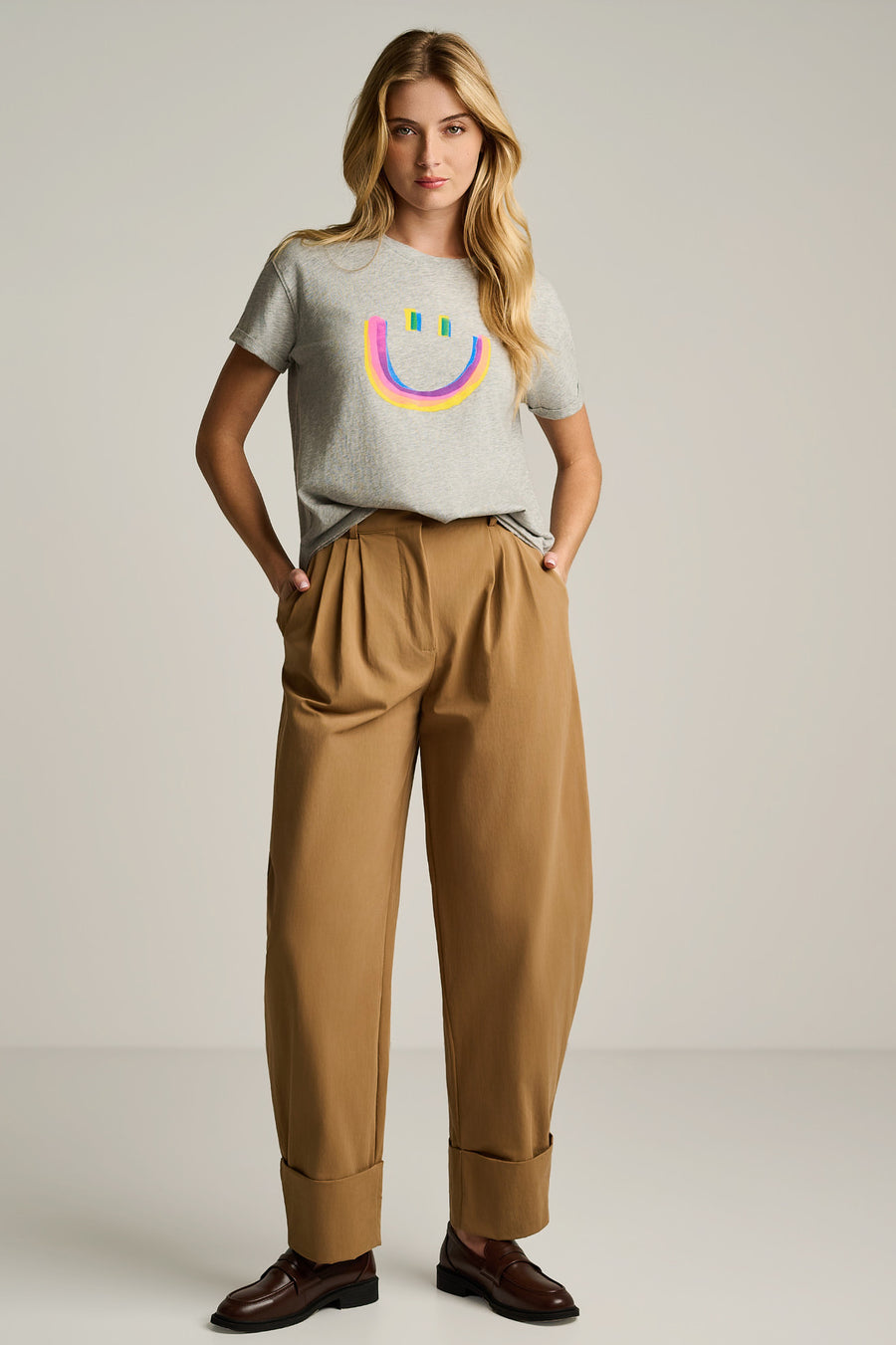 ALL SMILES COTTON T-SHIRT