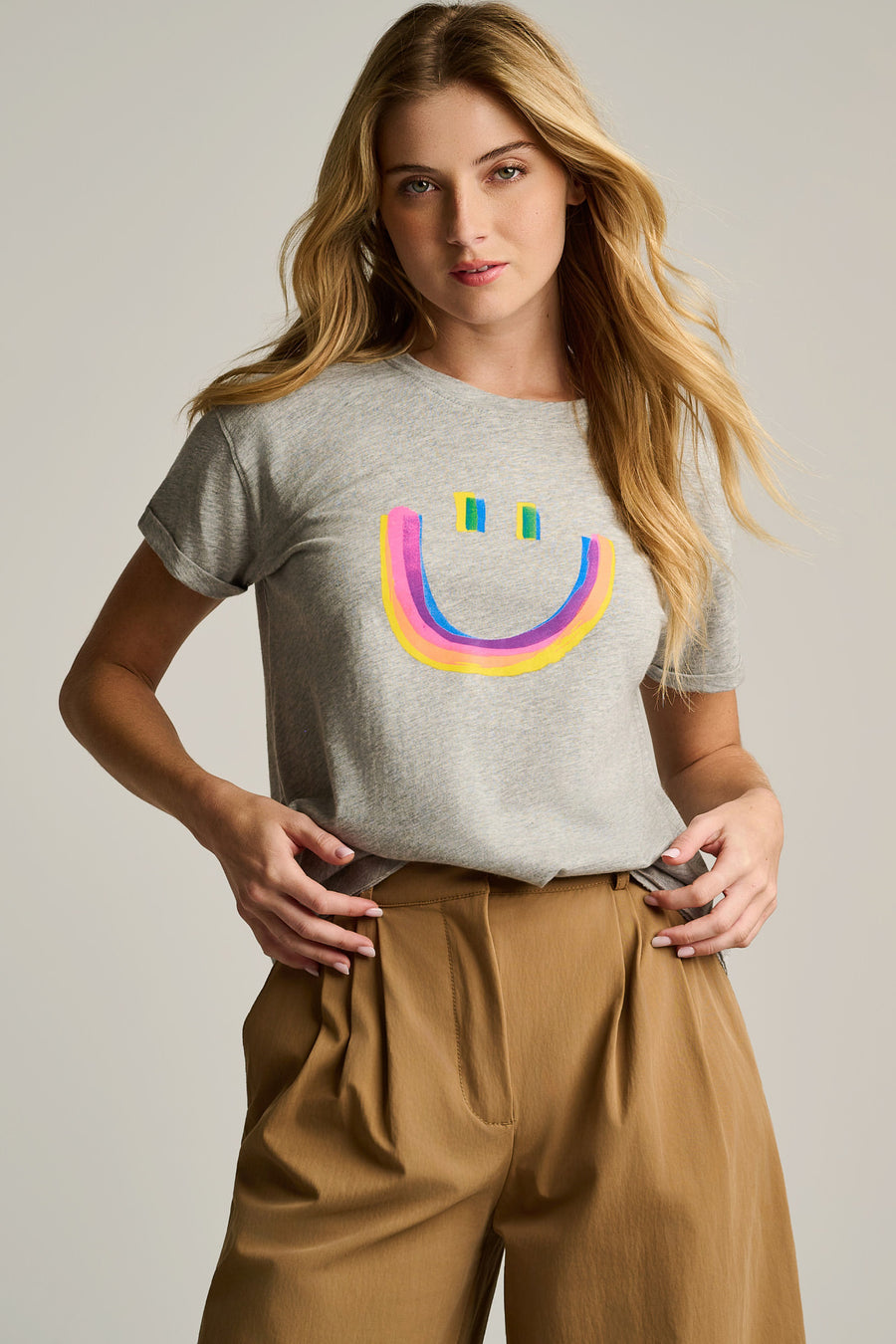 ALL SMILES COTTON T-SHIRT