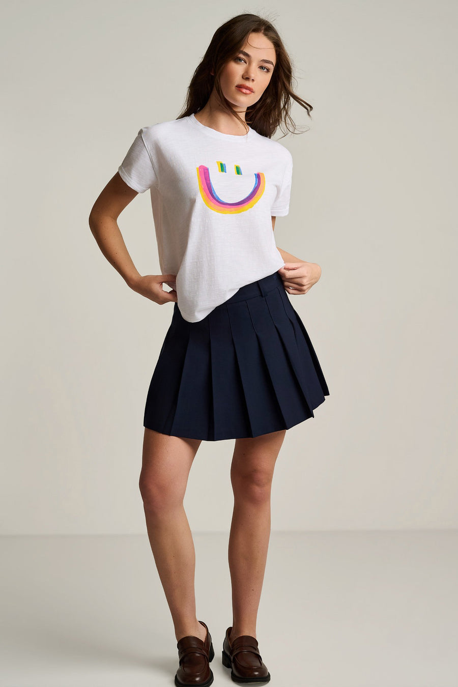 ALL SMILES COTTON T-SHIRT
