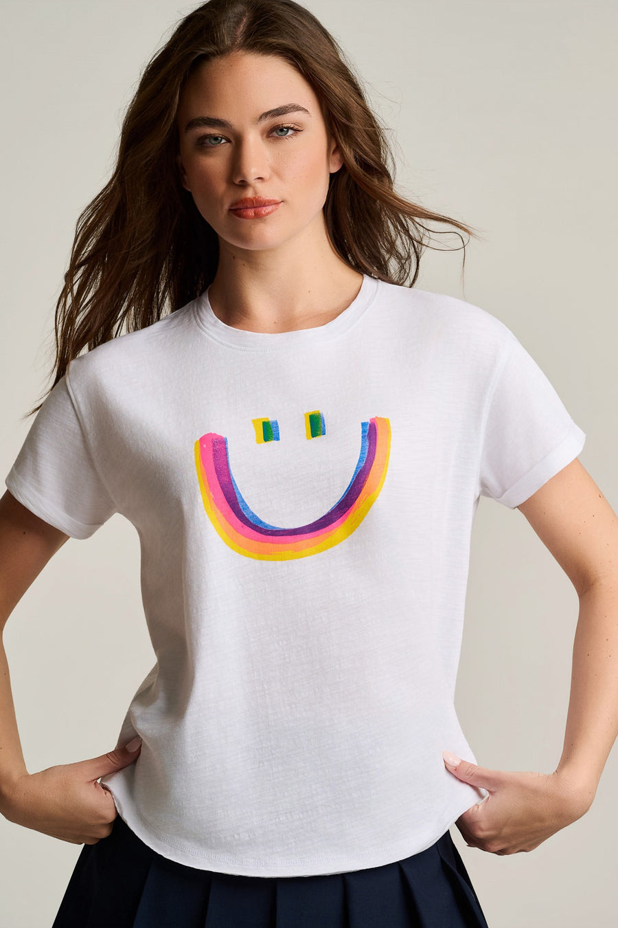 ALL SMILES COTTON T-SHIRT