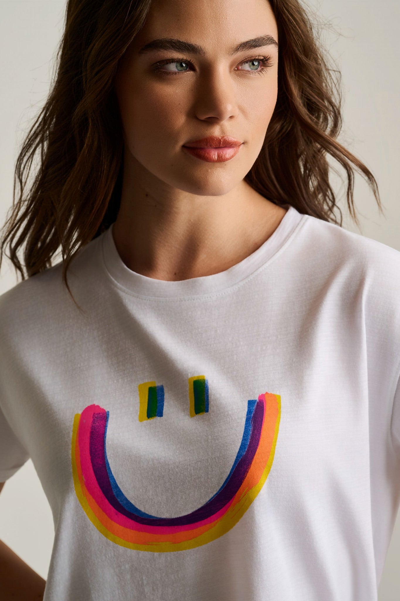 ALL SMILES COTTON T-SHIRT