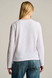SNAPPY STITCH COTTON T-SHIRT