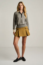 POP POSH COTTON CASHMERE POLO