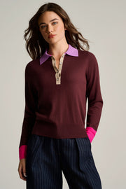 POP POSH COTTON CASHMERE POLO