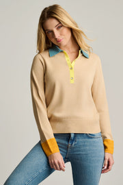 POP POSH COTTON CASHMERE POLO