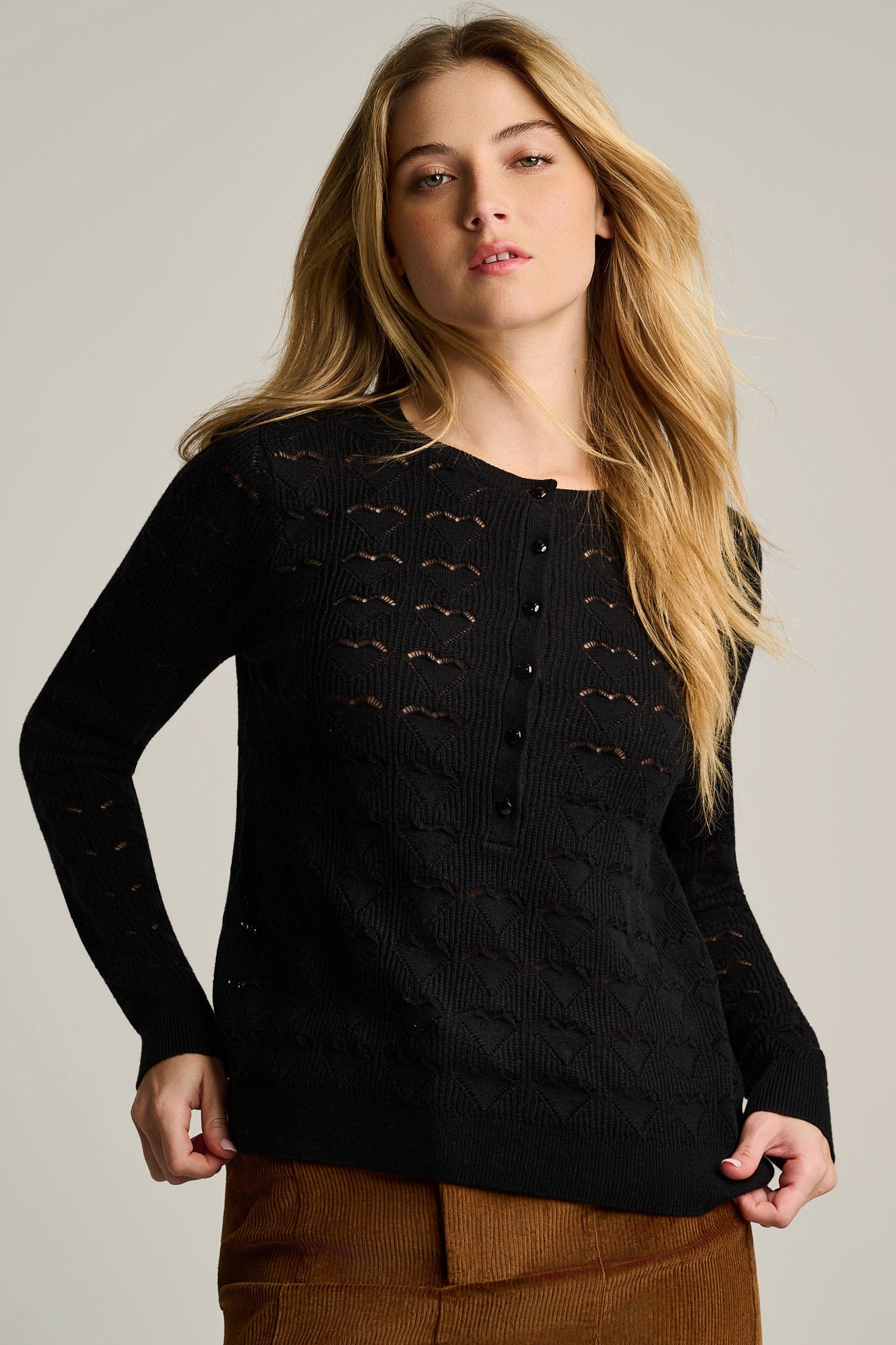 HENLEY HEART - Sweater-LISA TODD