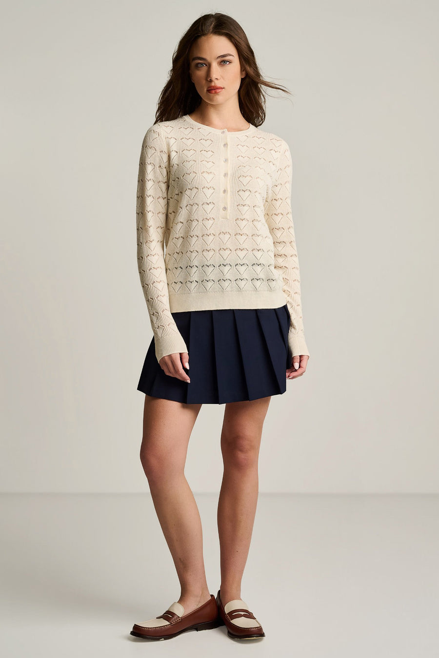 HENLEY HEART - Sweater-LISA TODD