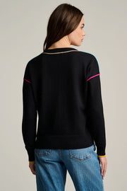 POP STIX COTTON CASHMERE SWEATER