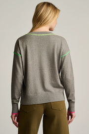 POP STIX COTTON CASHMERE SWEATER