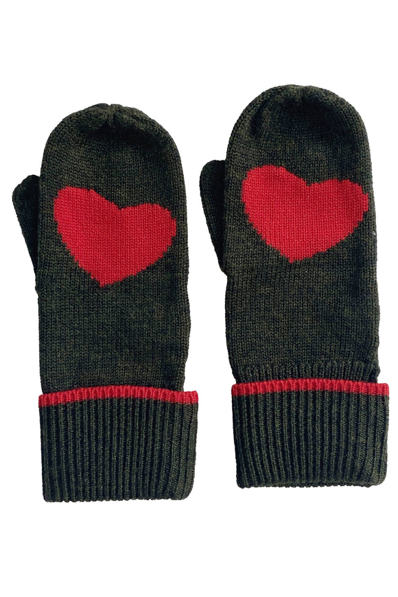 HEART THROB MITTENS