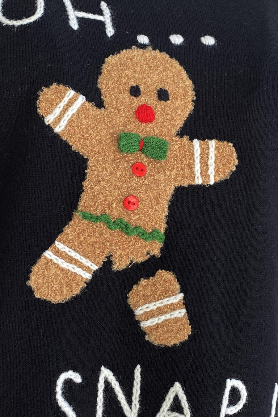 OH SNAP! - Sweater-LISA TODD