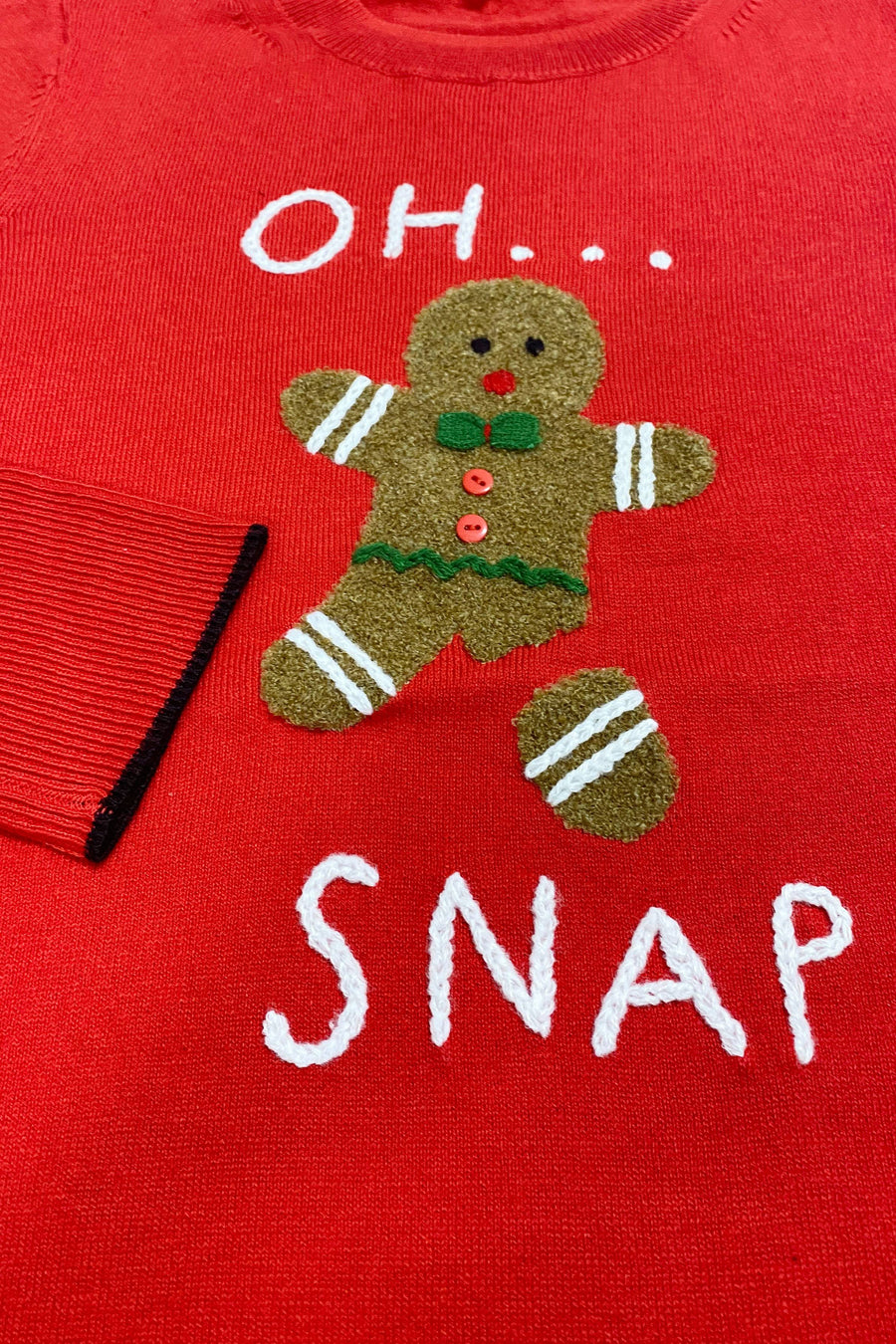 OH SNAP! - Sweater-LISA TODD