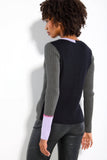 LISA TODD IN A SPLIT SWEATER