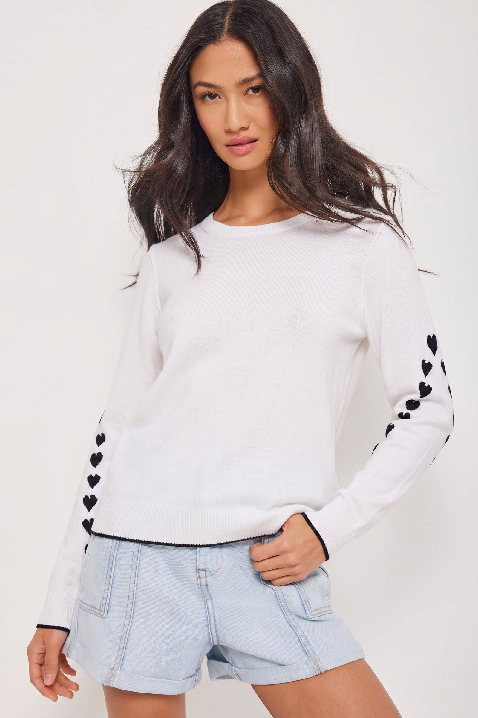 LOVE NOTES COTTON CASHMERE - Sweater-LISA TODD