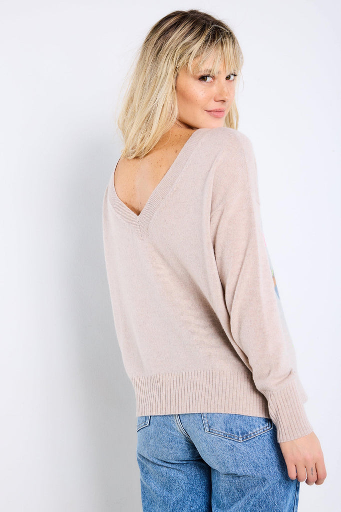 LISA TODD LOOKING BACK SWEATER