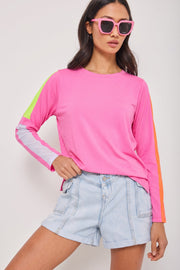 MESH ON T-SHIRT - Tee-LISA TODD