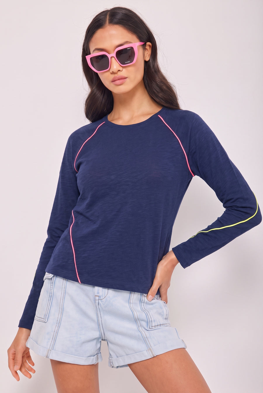 PIPING HOT COTTON TEE