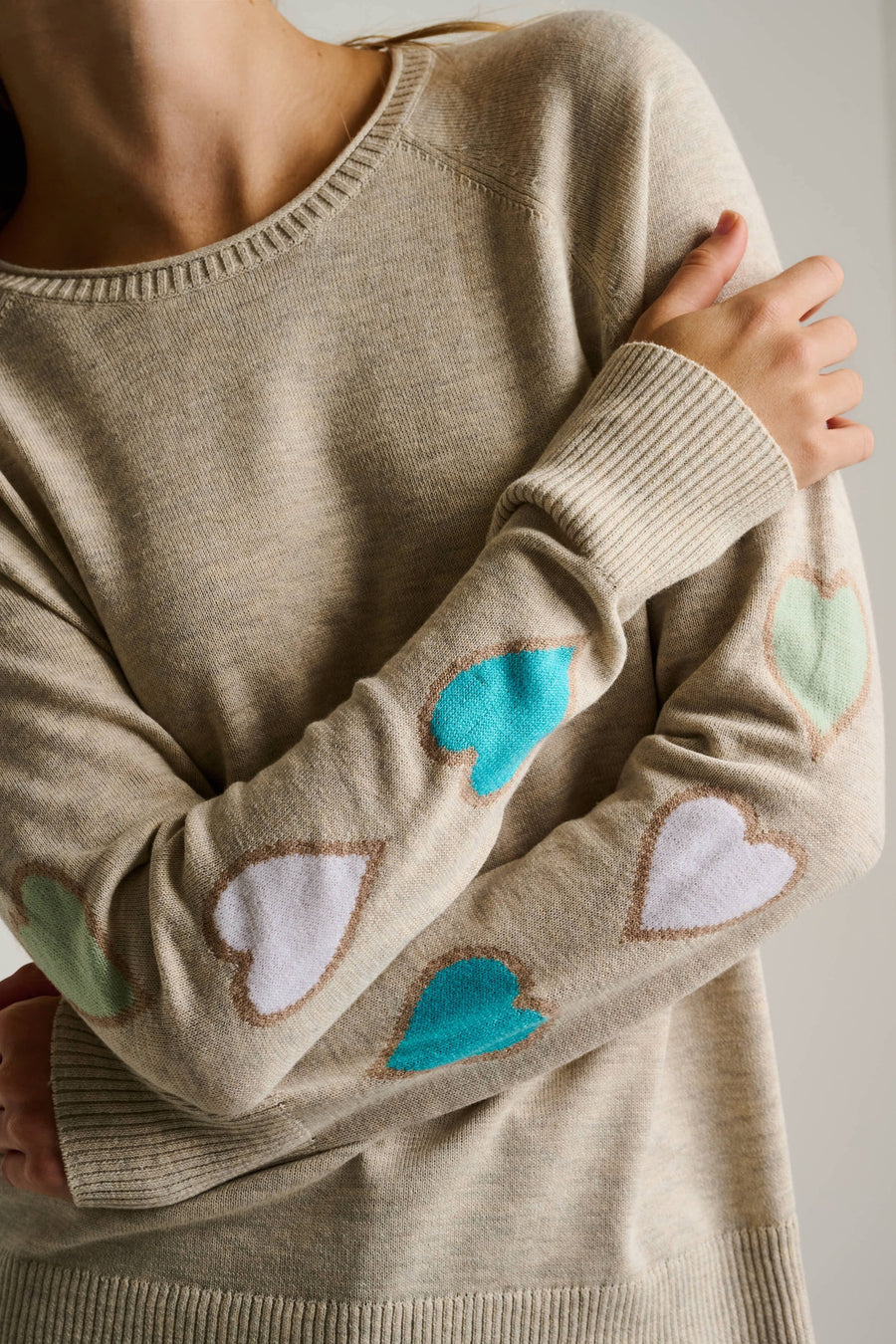 LOVE AFFAIRS COTTON SWEATER