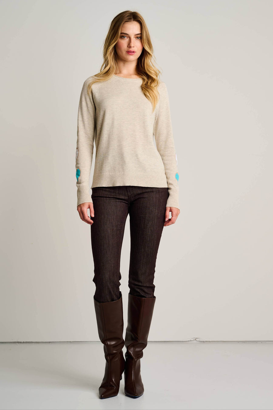 LOVE AFFAIRS COTTON SWEATER