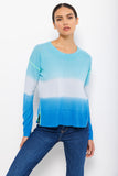 LISA TODD COLOR ME HAPPY CASHMERE SWEATER