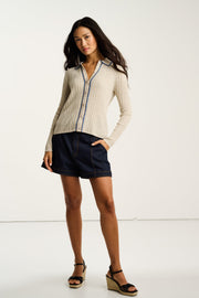 STITCH PLEASE BUTTON UP SWEATER - Cardigan-LISA TODD