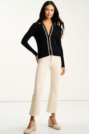 STITCH PLEASE BUTTON UP SWEATER - Cardigan-LISA TODD