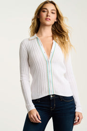 STITCH PLEASE BUTTON UP SWEATER - Cardigan-LISA TODD
