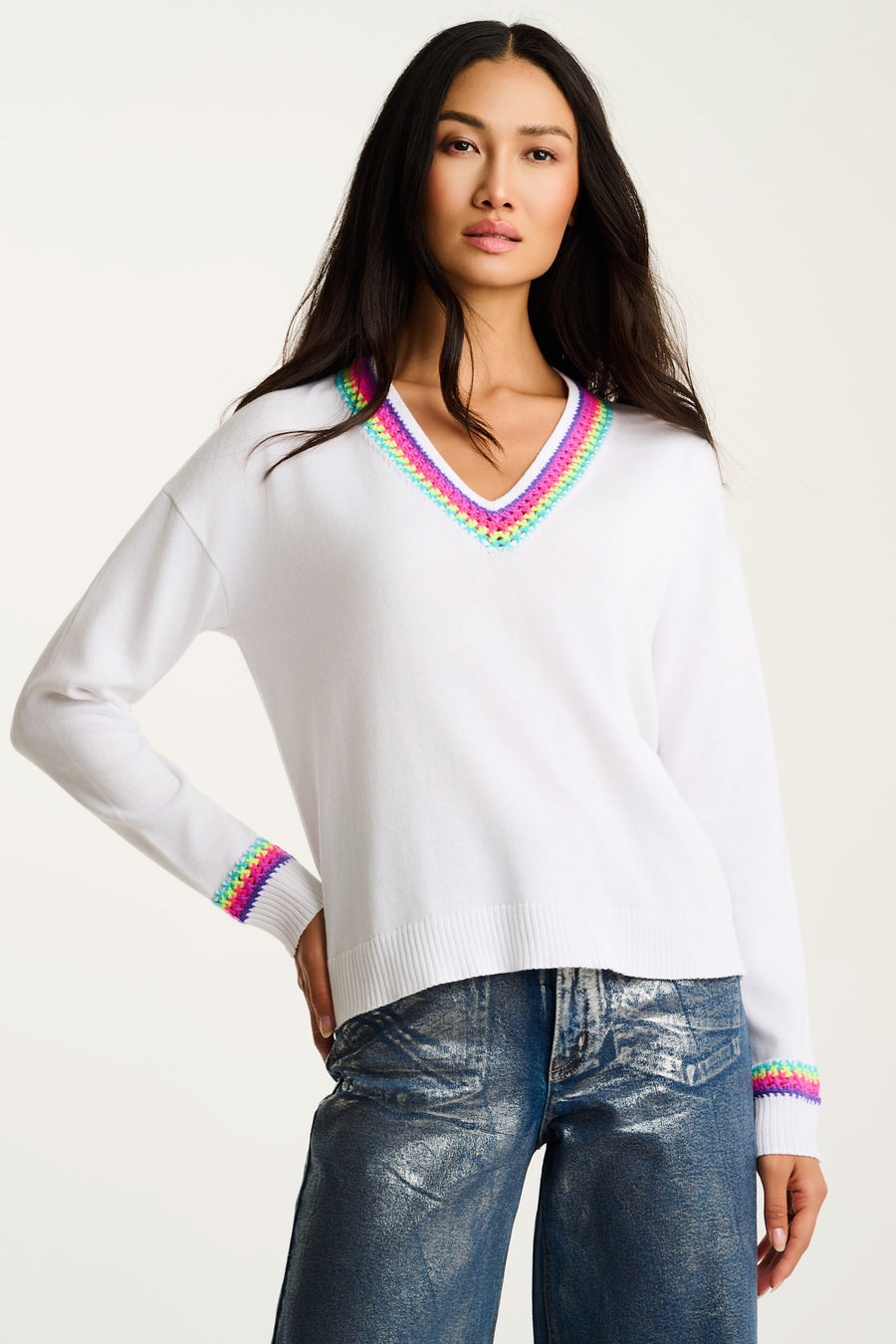 IN THE MIX SWEATER - Sweater-LISA TODD