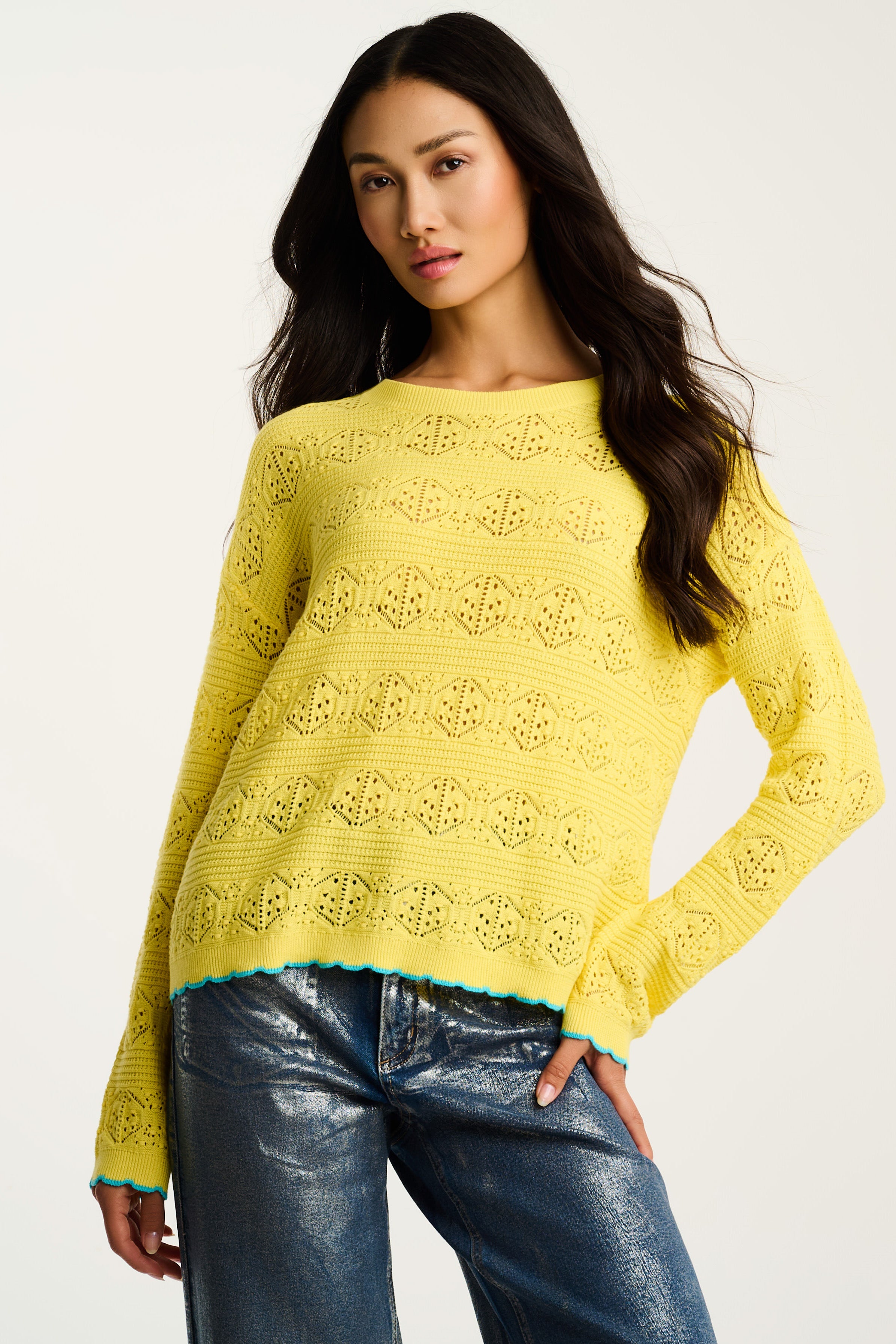 SEASIDE CHIC SWEATER - Sweater-LISA TODD