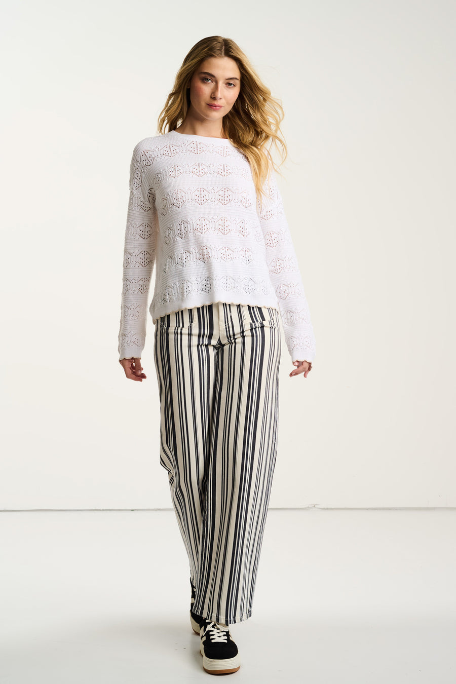 SEASIDE CHIC SWEATER - Sweater-LISA TODD