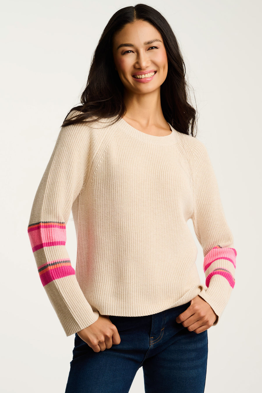 SUN SHAKER COTTON SWEATER - Sweater-LISA TODD