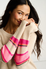 SUN SHAKER COTTON SWEATER - Sweater-LISA TODD