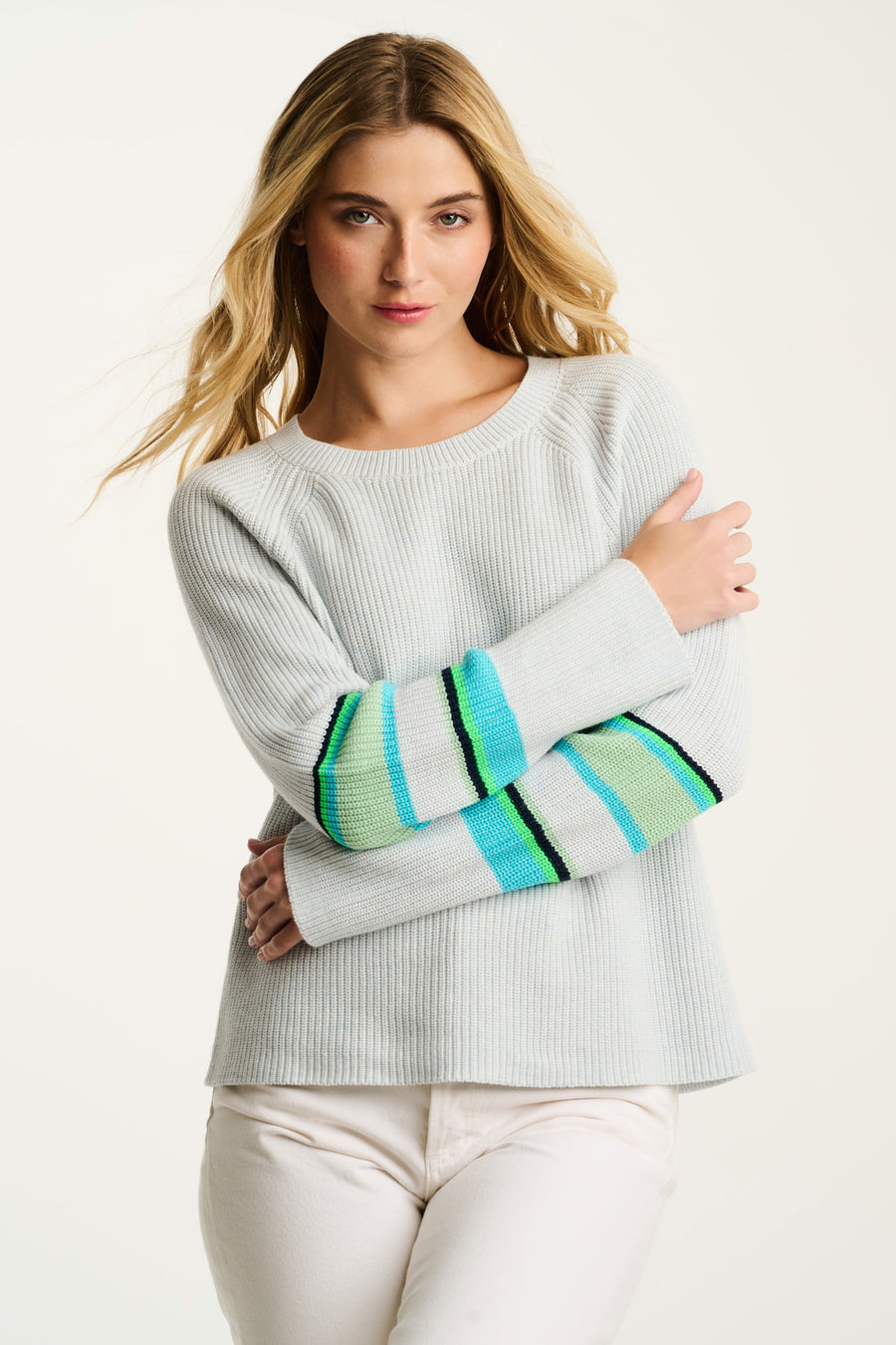 SUN SHAKER COTTON SWEATER - Sweater-LISA TODD