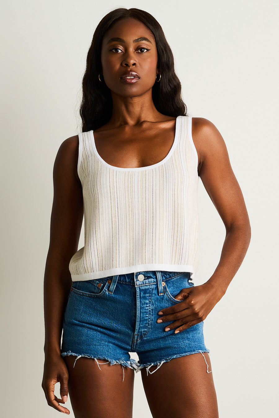 SUN KISSED TANK - Knit top-LISA TODD
