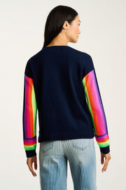 BRITE SIDE COTTON SWEATER - Sweater-LISA TODD