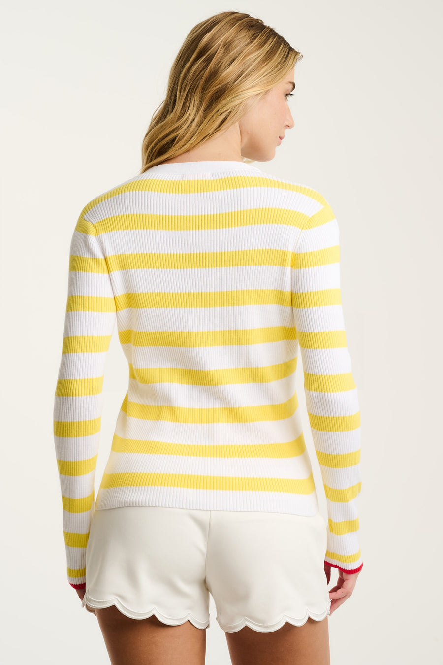 LUCKY STRIPE HENLEY - Henley-LISA TODD