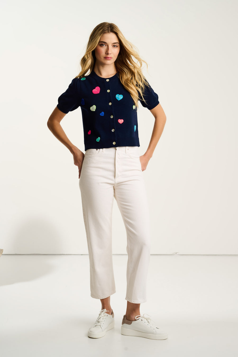 ROYAL FLUSH CARDI - Cardigan-LISA TODD