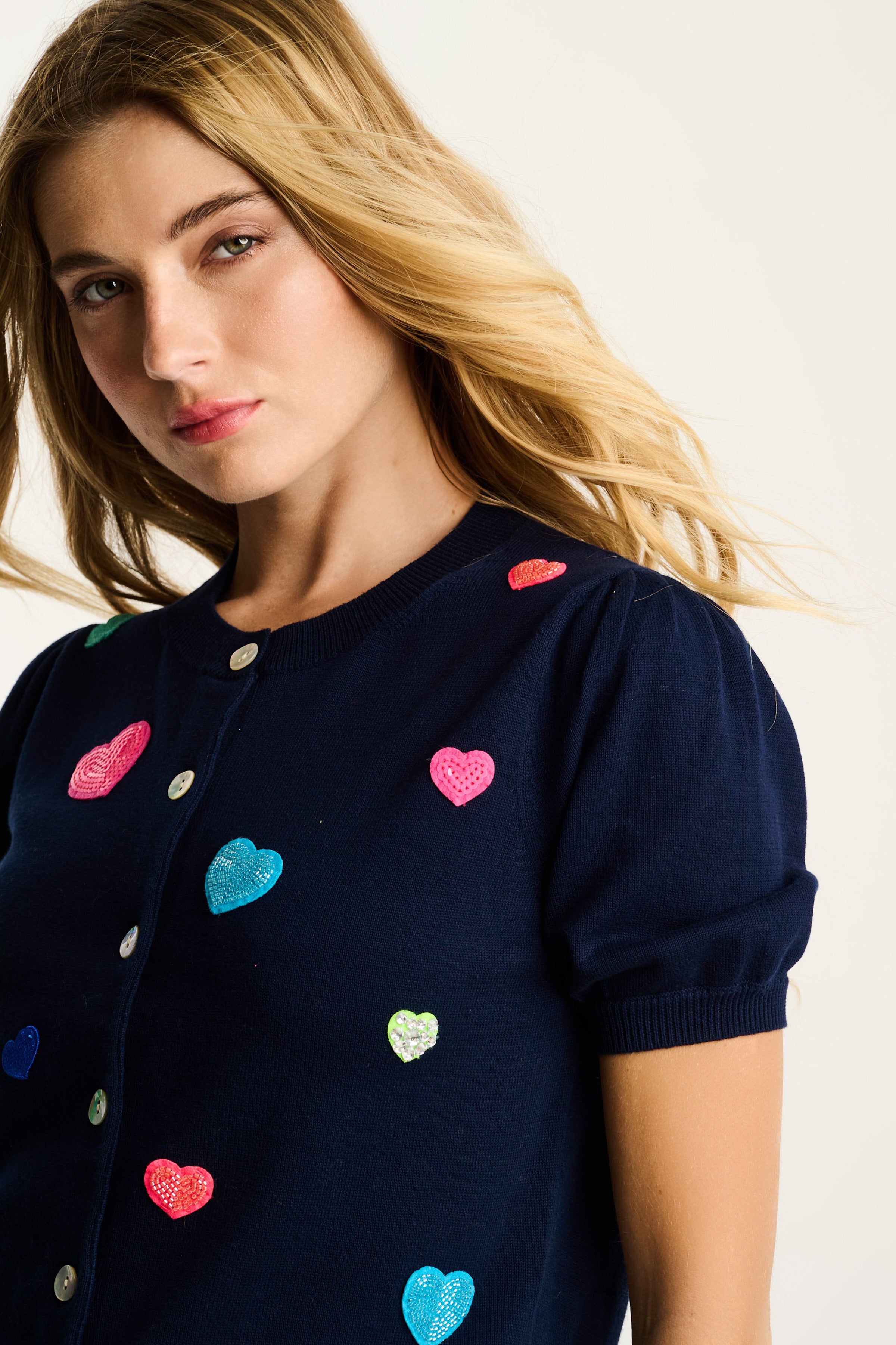 ROYAL FLUSH CARDI - Cardigan-LISA TODD