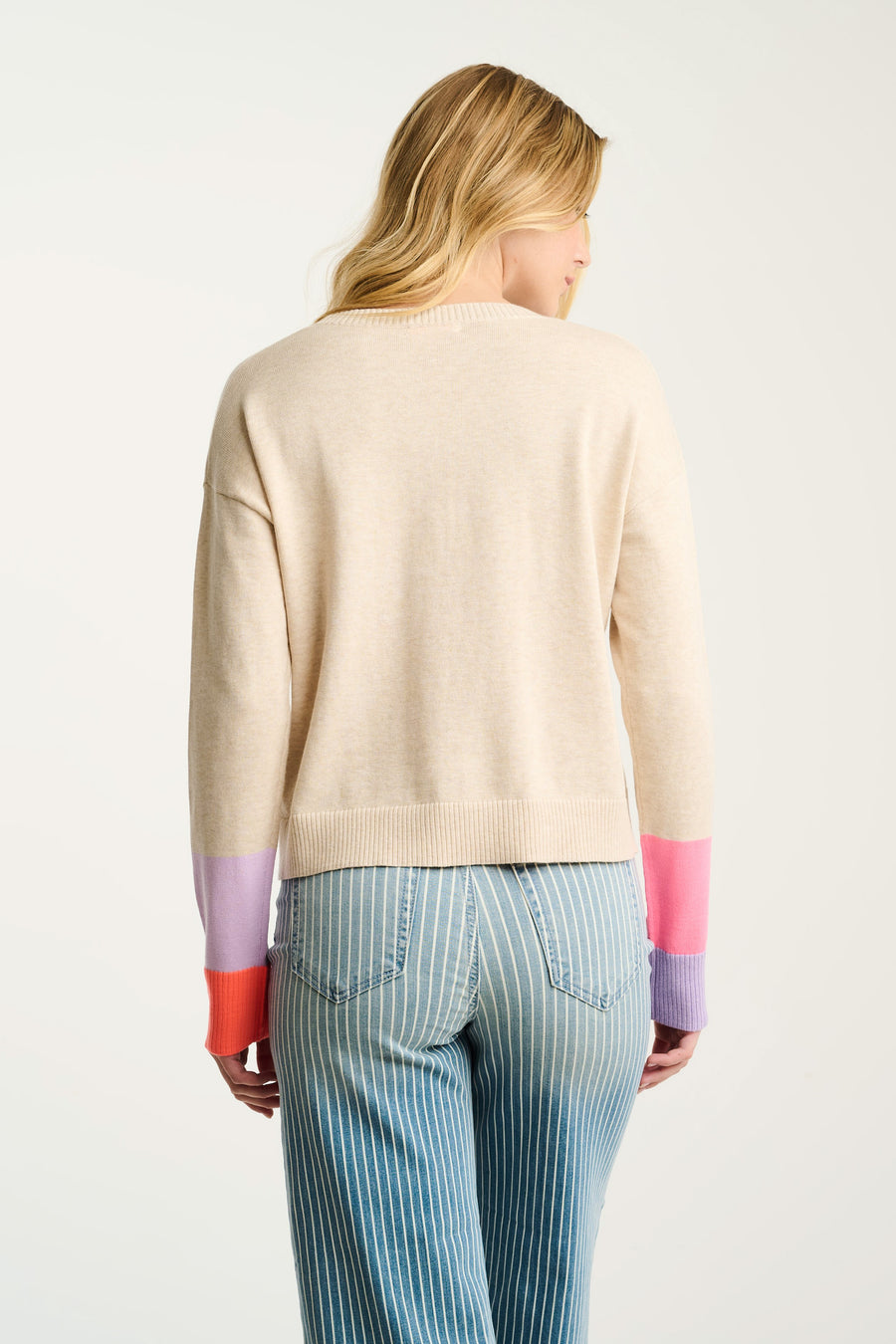 BLOCK PARTY SWEATER - Sweater-LISA TODD