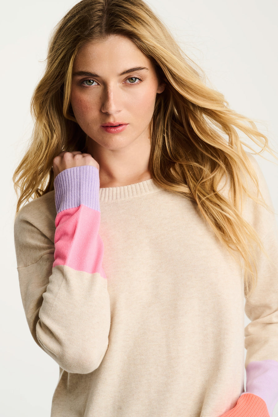 BLOCK PARTY SWEATER - Sweater-LISA TODD