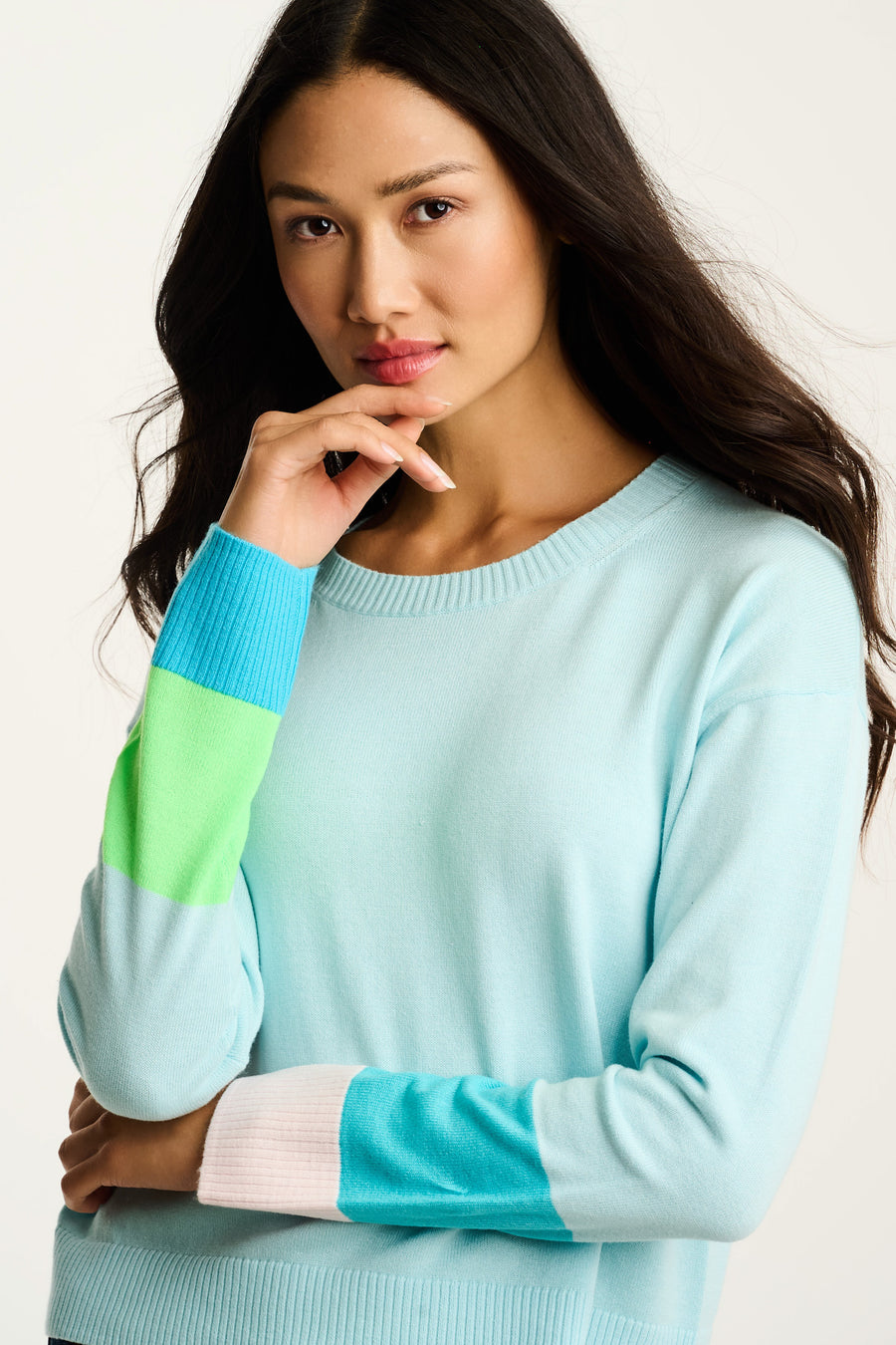 BLOCK PARTY SWEATER - Sweater-LISA TODD