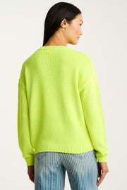 AMORE MIO HEART SWEATER - Sweater-LISA TODD