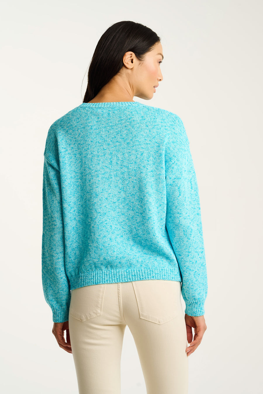 BEL FIORE FLOWER SWEATER - Sweater-LISA TODD