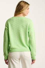 BEL FIORE FLOWER SWEATER