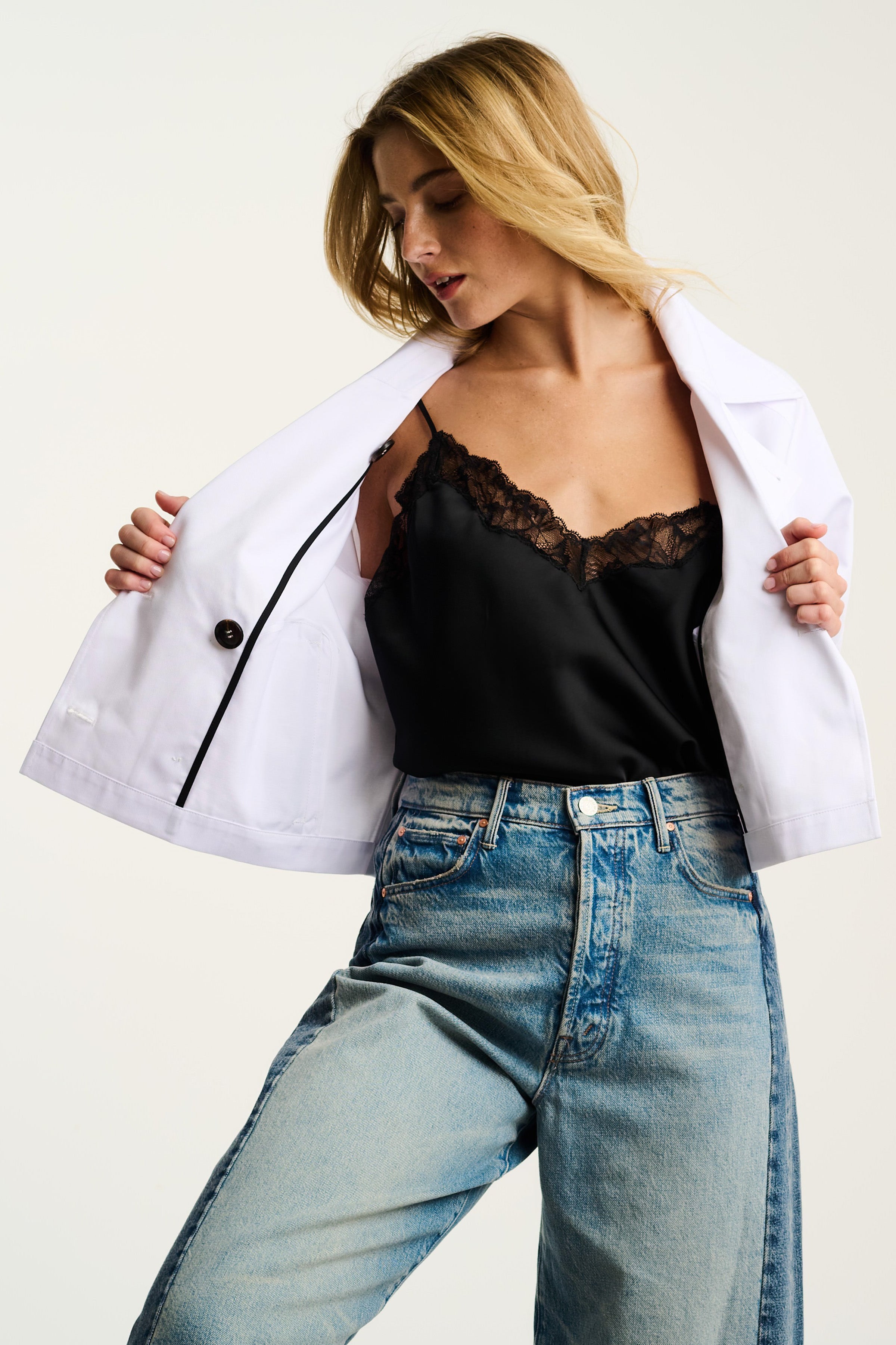 IN TRENCH JACKET – LISA TODD