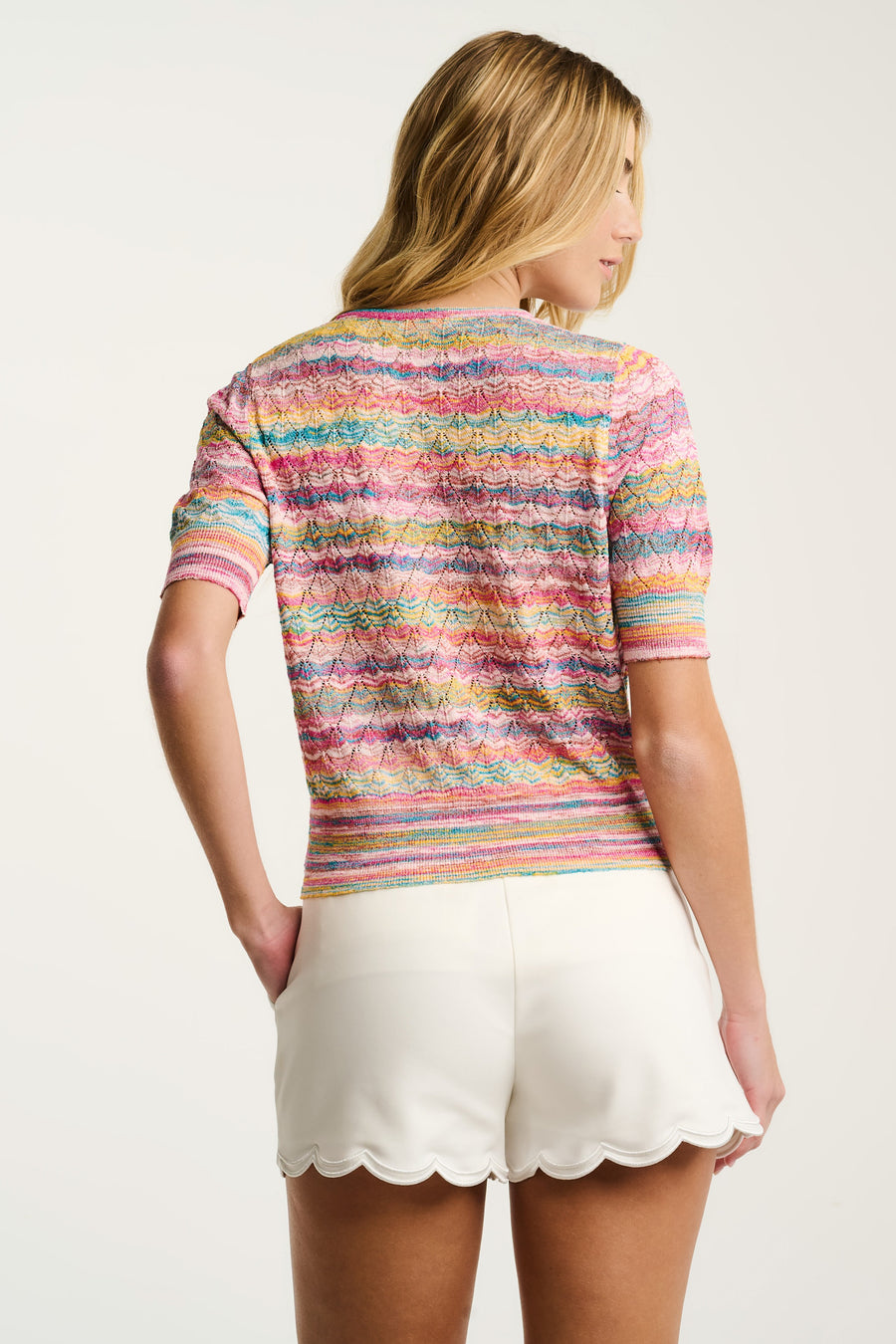 SUN-SATIONAL BUTTON UP - Top-LISA TODD