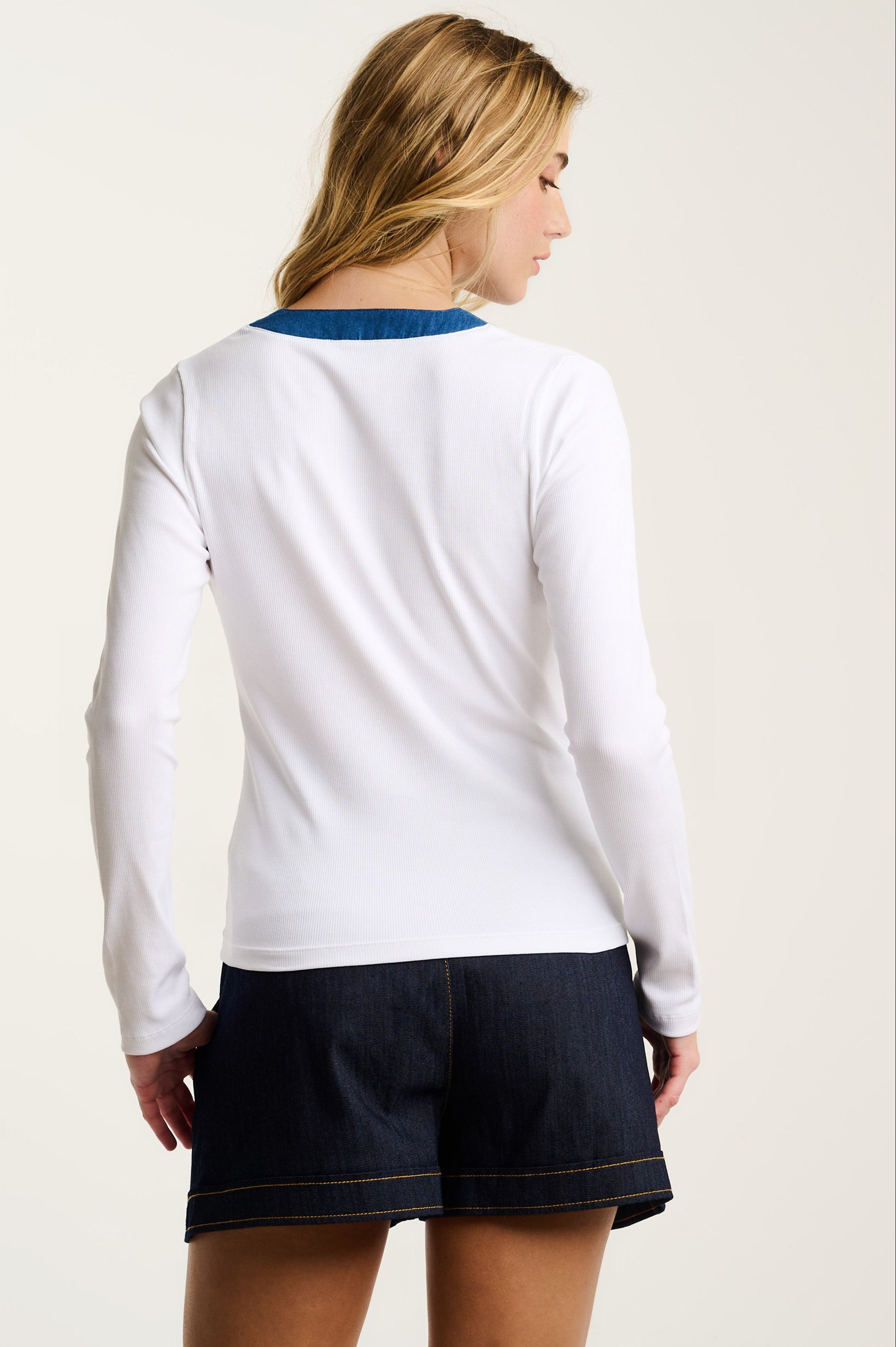 PIMA RIB V HENLEY – LISA TODD