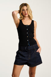 PURE RIB PIMA TANK - Top-LISA TODD