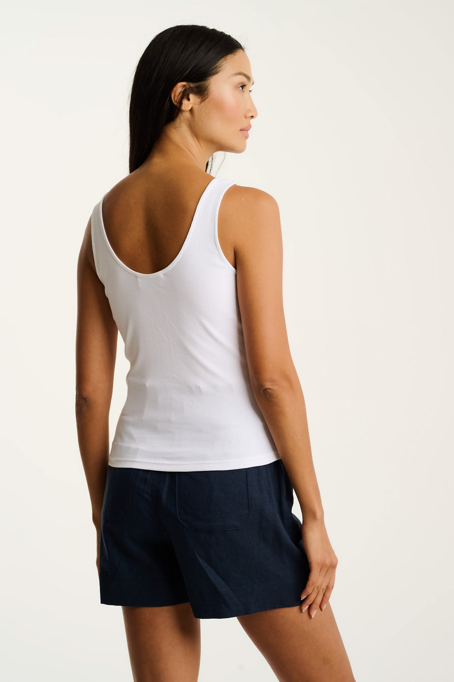 PURE RIB TANK - Top-LISA TODD